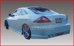 Honda Accord 2DR Bay Speed EVO 5 Style Rear Bumper - 3034EV5
