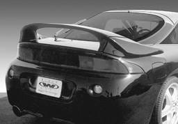 3pc Mid Wing Led Light Spoiler