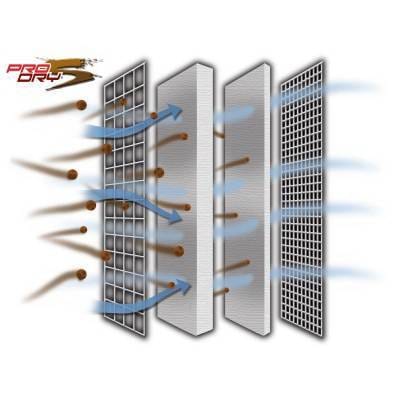 Ford F350 aFe MagnumFlow Pro-Dry-S OE Replacement Air Filter - 11-10004