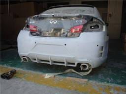 Infiniti G35 4DR Bay Speed Elite 2 Rear Bumper - FRP - 3504ELT2