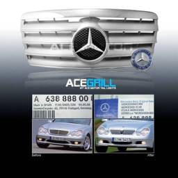 Euro W124 Grille 300E 400E