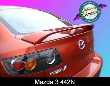 Mazda 3 California Dream OE Style Spoiler - Unpainted - 442N