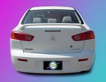 Mitsubishi Lancer California Dream Custom Style Spoiler - Unpainted - 442N