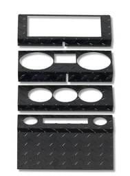Jeep Wrangler Warrior Dash Panel - 2 Door Dash Panel Overlay - Power Windows