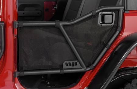 Jeep Wrangler Warrior Rear Tube Door Mesh Cover - 90777