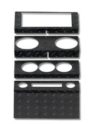 Jeep Wrangler Warrior Dash Panel - 2&4 Door Dash Panel Overlay - Manual Windows