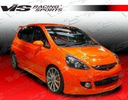 Honda Fit VIS Racing Techno R Widebody Door Panels - 07HDFIT4DTNRWB-005