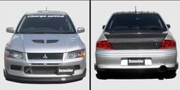 Mitsubishi Lancer Chargespeed Bottom Line Full Lip Kit - 5PC