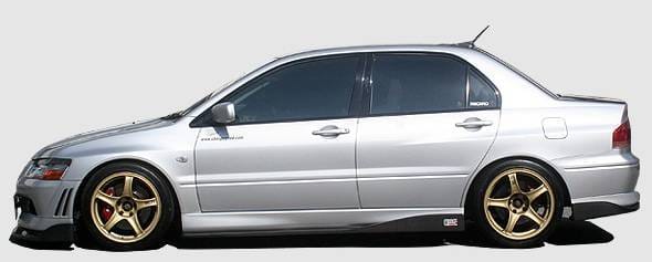 Mitsubishi Lancer Chargespeed Bottom Line Full Lip Kit - 5PC thumbnail 4