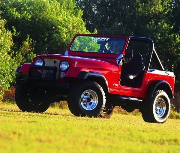 Jeep Scrambler Xenon Traditional Urethane Fender Flare Kit - 8310