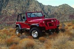 Jeep Wrangler Xenon Traditional Urethane Fender Flare Kit - 8200