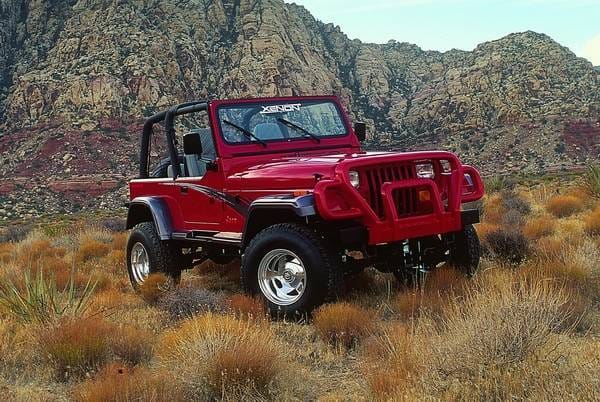 Jeep Wrangler Xenon Traditional Urethane Fender Flare Kit - 8200