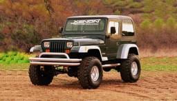 Jeep Wrangler Xenon TJ Style Urethane Fender Flare Kit - 8710