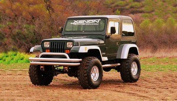 Jeep Wrangler Xenon TJ Style Urethane Fender Flare Kit - 8710