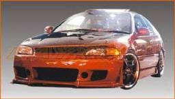 Honda Civic 2DR Bay Speed BD2 Style Front Bumper - 8215BD2