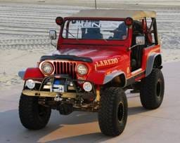 Jeep CJ Xenon Flat Panel Urethane Fender Flare Kit - 9090