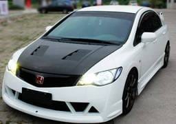 Honda Civic Bay Speed JDM-RR Style Front Bumper - 8224RR
