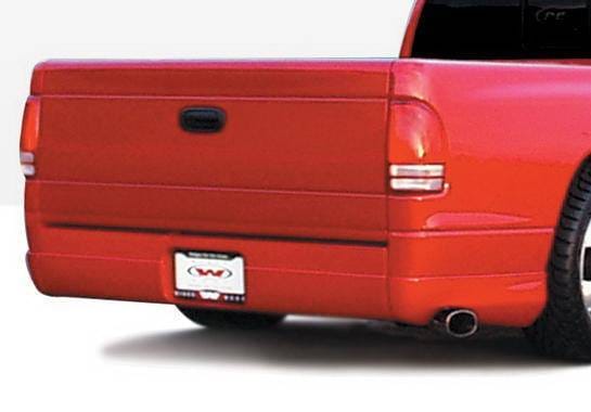 Dodge Dakota Wings West W-Type Quarter Flare - Left Rear - 890418L