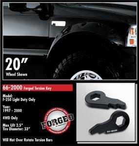 ReadyLift Forged Torsion Key Suspension Leveling Kit - 2.5 Inch Lift 33 Inch Max
