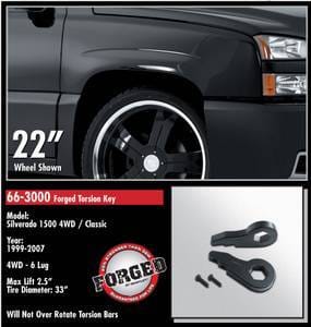 ReadyLift Forged Torsion Key Suspension Leveling Kit - 2.5 Inch Lift 33 Inch Max thumbnail 3
