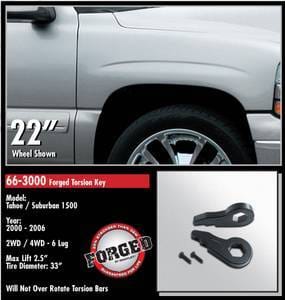 ReadyLift Forged Torsion Key Suspension Leveling Kit - 2.5 Inch Lift 33 Inch Max thumbnail 4