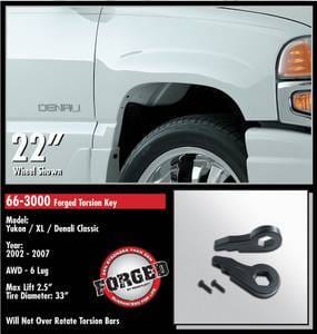 ReadyLift Forged Torsion Key Suspension Leveling Kit - 2.5 Inch Lift 33 Inch Max thumbnail 5