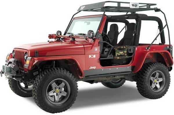 Jeep Wrangler Warrior Front Tube Flares - Pair thumbnail 2