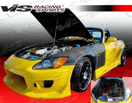 Honda S2000 VIS Racing OEM Style Carbon Fiber Fenders - Pair - 00HDS2K2DOE-007C