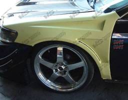 Mazda Protege VIS Racing Bullet Fenders - 01MZ3234DBU-007