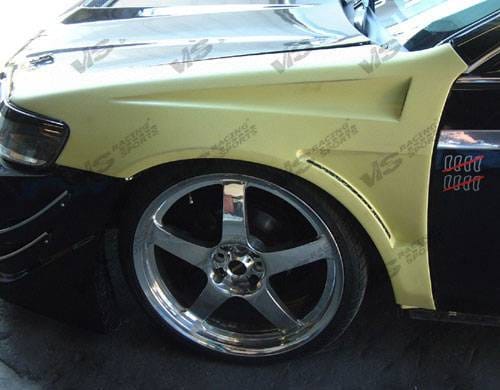 Mazda Protege VIS Racing Bullet Fenders - 01MZ3234DBU-007