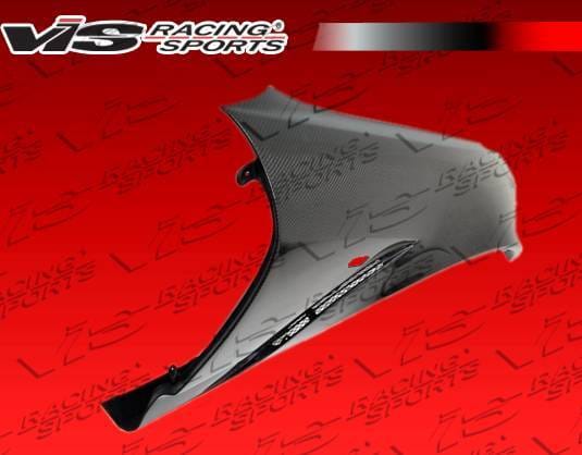 Honda S2000 VIS Racing Ami Carbon Front Fenders with Extension - 30mm - 00HDS2K2DAMI-007C thumbnail 2
