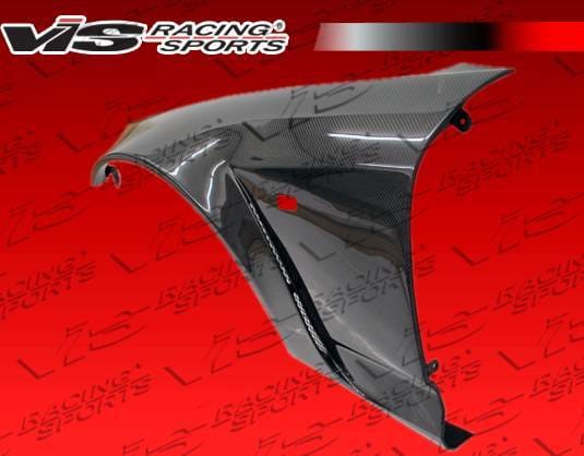 Honda S2000 VIS Racing Ami Carbon Front Fenders with Extension - 30mm - 00HDS2K2DAMI-007C thumbnail 4