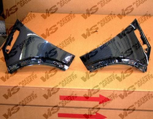 Mini Cooper VIS Racing OEM Style Carbon Fiber Fenders - 02BMMC2DOE-007C
