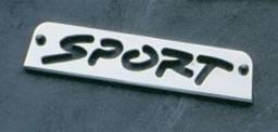 All Sales Third Brake Light Cover - Sport Design - Polished - 31003P