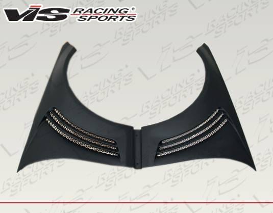 Mercedes-Benz C Class VIS Racing VIP Style Front Fenders - 08MEW2044DVIP-007