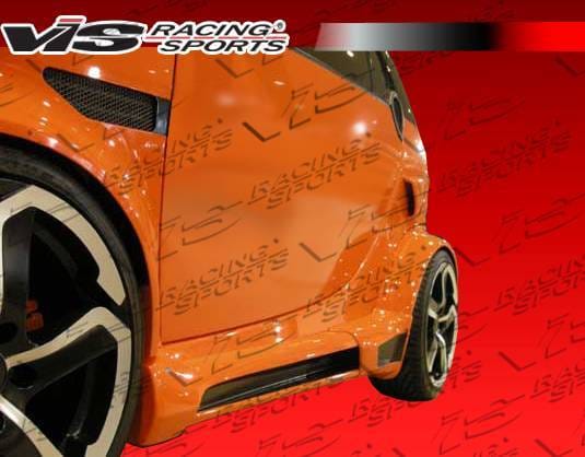 Smart ForTwo VIS Racing Max Widebody Front Fenders - 08SMFR22DMWB-007