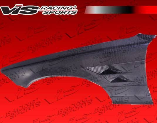 BMW 3 Series VIS Racing R Tech Front Fenders - 92BME362DRTH-007