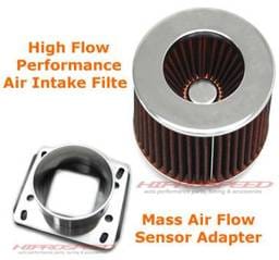 E30 Air Intake Filter With Air Flow Sensor Adapter