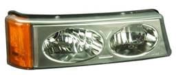 Chevrolet Silverado APC Parking Lights with Black Housing - 403154PLE