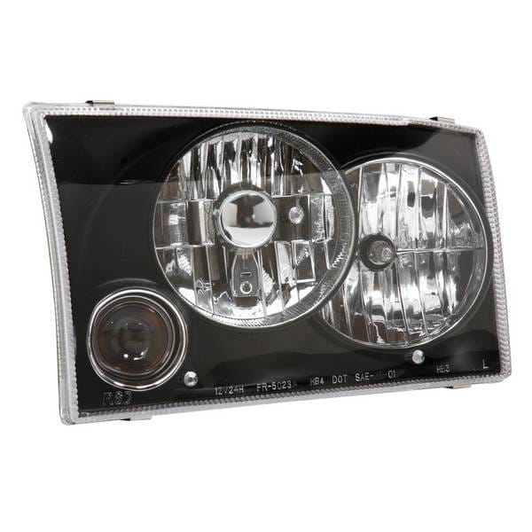 Ford F350 Superduty APC Headlights with Projector Foglights & Black Housing - 403622HLB