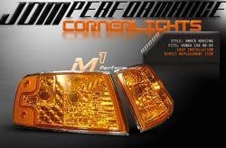 Euro Clear Corner Lights Amber