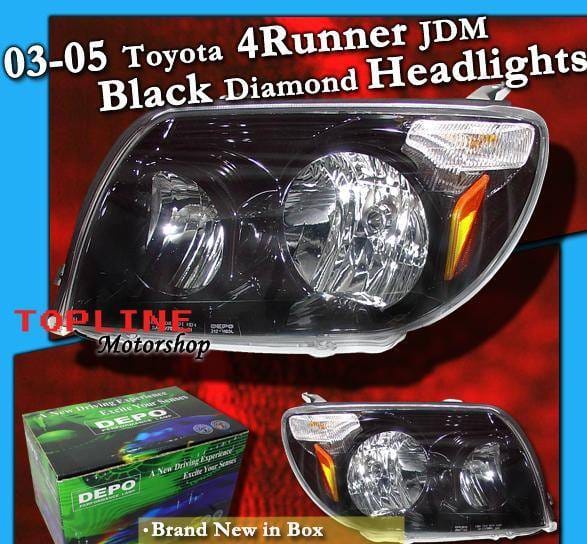 Black Diamond Headlights Amber
