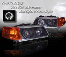 Black Headlights Amber