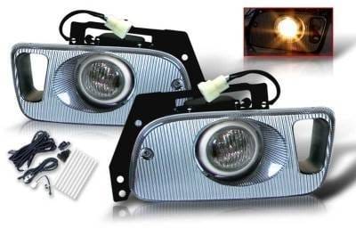 Honda Civic 2DR & 3DR WinJet OEM Fog Light - Smoke - Wiring Kit Included - WJ30-0035-11