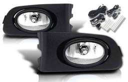 Honda Civic 2DR & 4DR WinJet OEM Fog Light - Smoke - Wiring Kit Included - WJ30-0036-11