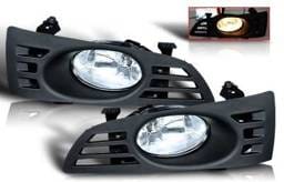 Honda Accord 2DR WinJet OEM Fog Light - Clear - Wiring Kit Included - WJ30-0037-09