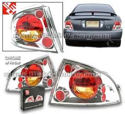 Chrome  Altezza Taillights Amber