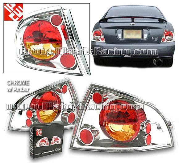 Chrome  Altezza Taillights Amber