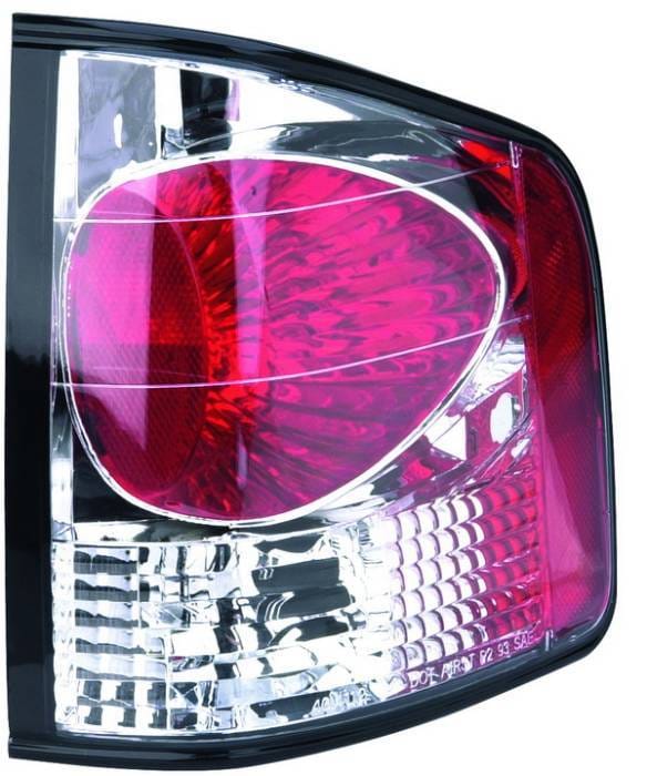 GMC S15 APC Euro Taillights with Chrome Housing - 404112TLR