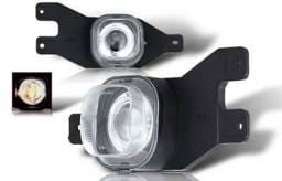 Ford F250 WinJet Halo Projector Fog Light - Clear - WJ30-0062-09